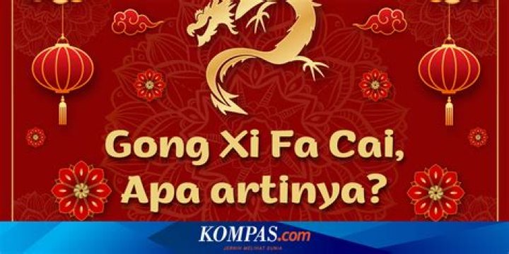 Bukan Selamat Tahun Baru Imlek, Ini Arti Gong Xi Fa Cai Sebenarnya