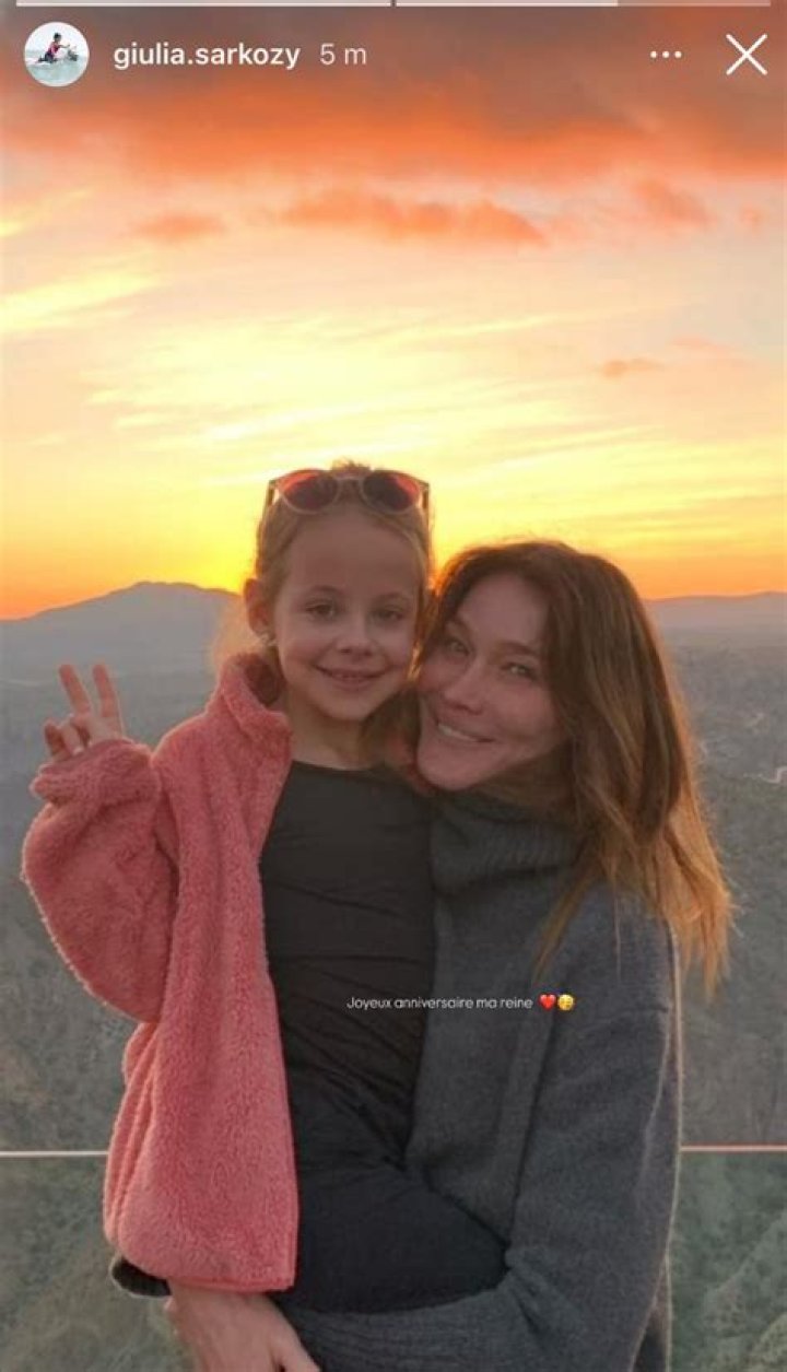 Carla Bruni Enfants