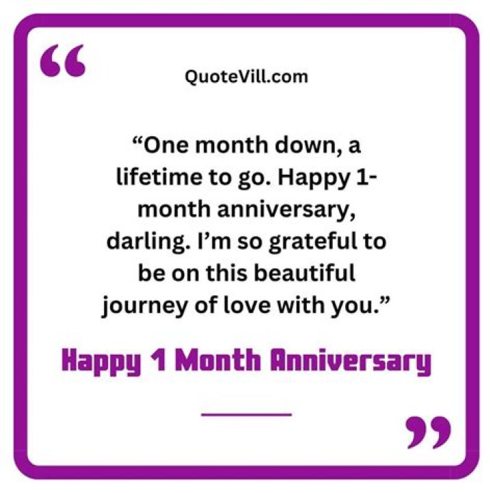 Celebrating One Month Anniversary: Meaningful Ways To Cherish Your First Milestone