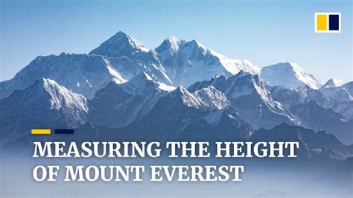 Chinese surveyors reach summit of Mount Everest to remeasure its height