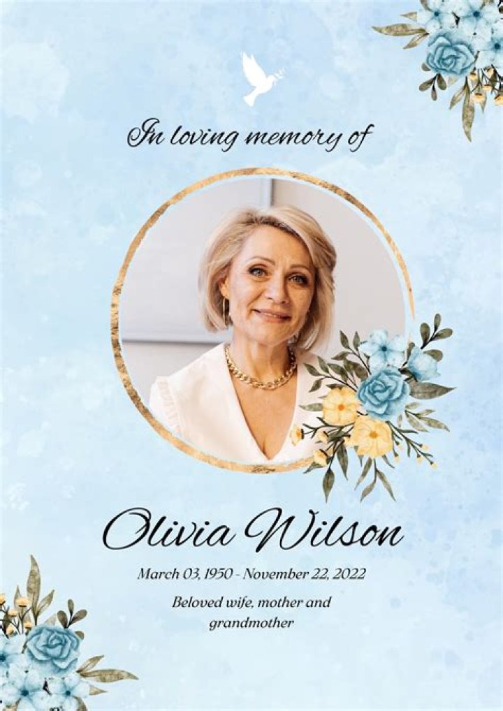 Chris Wilson Obituary, Burial, Funeral, Memorial Service