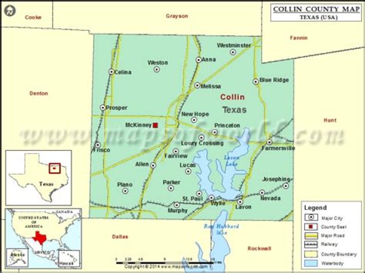 Cities in Collin County, Texas