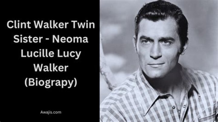 Clint Walker Has A Twin Sister, Lucy Walker – More About Her