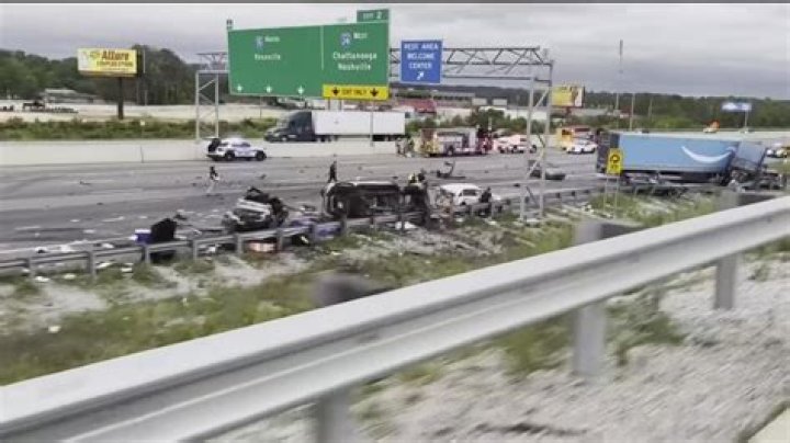 	Close shave for woman after tree impales car during I-75 crash	