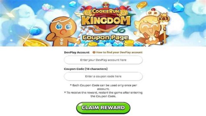 Cookie Run: Kingdom codes October 2022