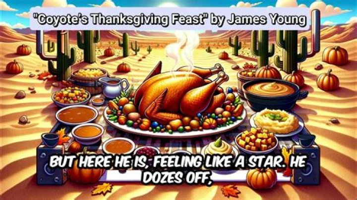 	COYOTES ENJOY THANKSGIVING FEAST	