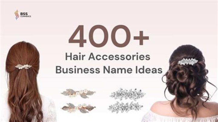 Creative Hair Accessories Business Name Ideas For Instagram