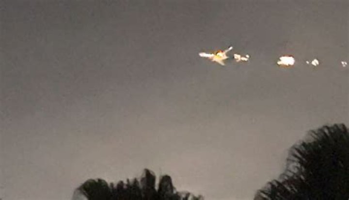 
Crime and Public Safety |	‘Mayday, mayday’: Boeing cargo plane with flames shooting off engine returns to Miami after takeoff	