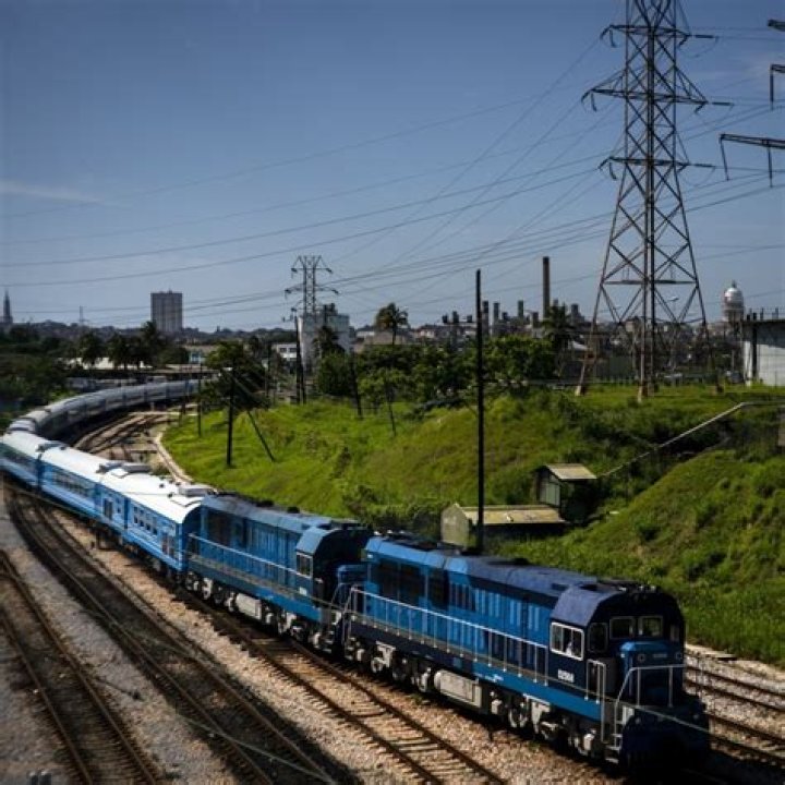 Cuba rolls out modern Chinese train as overhaul of ageing rail system begins