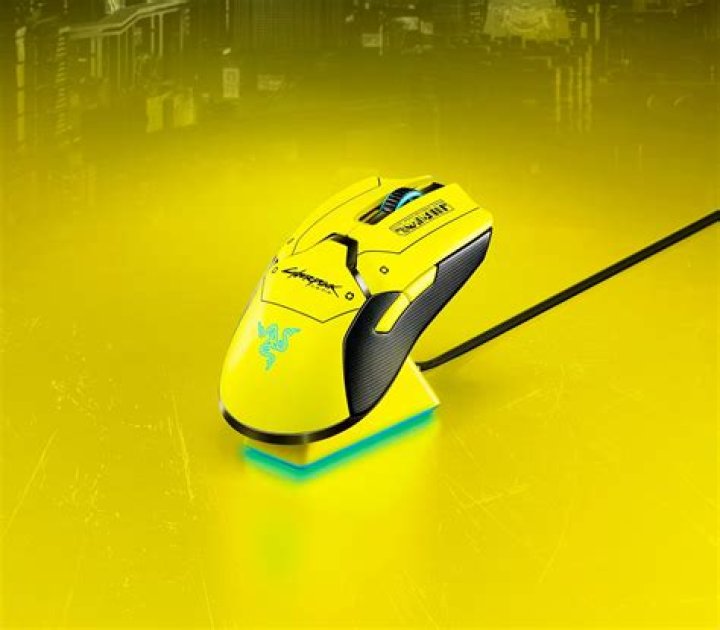Cyberpunk 2077 Razer Viper Ultimate Mouse Announced & It’s Very Yellow