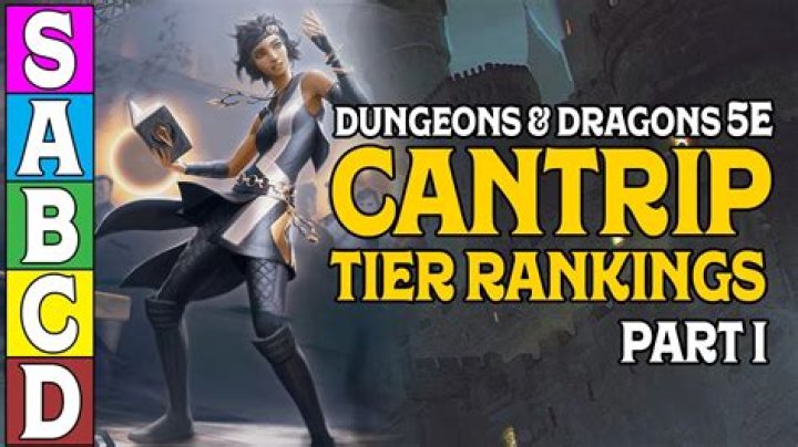 D&D 5E - Best Blaster Cantrip