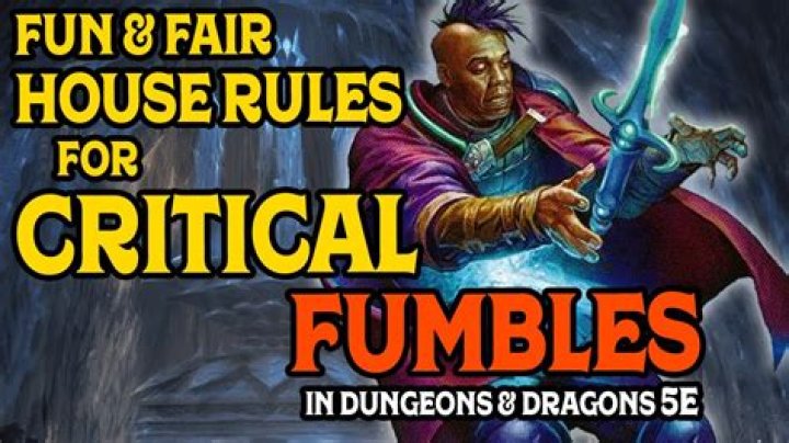 D&D 5E - Critical Fumbles a core rule?