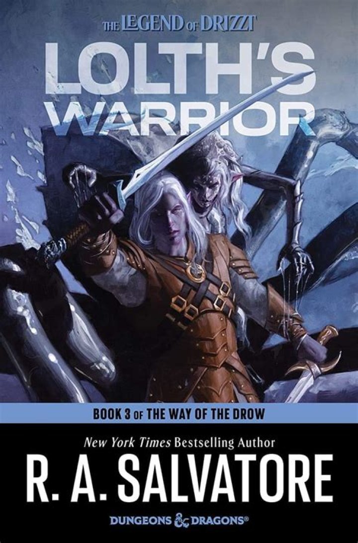 D&D 5E - Lolth's Warrior, Way of the Drow Book 3 (Drizzt Novel)