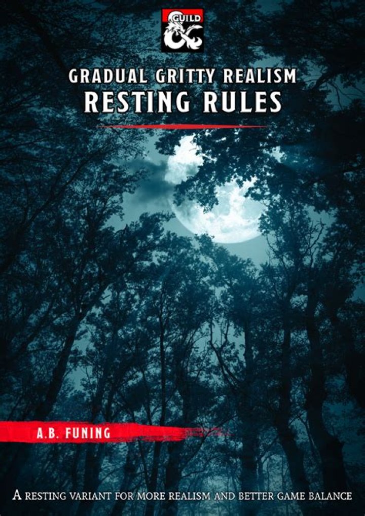 D&D 5E - Question for those that use the Gritty Realism rest variant from the DMG.