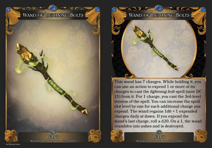 D&D 5E - TCoE Magic Items Minor/Major classification