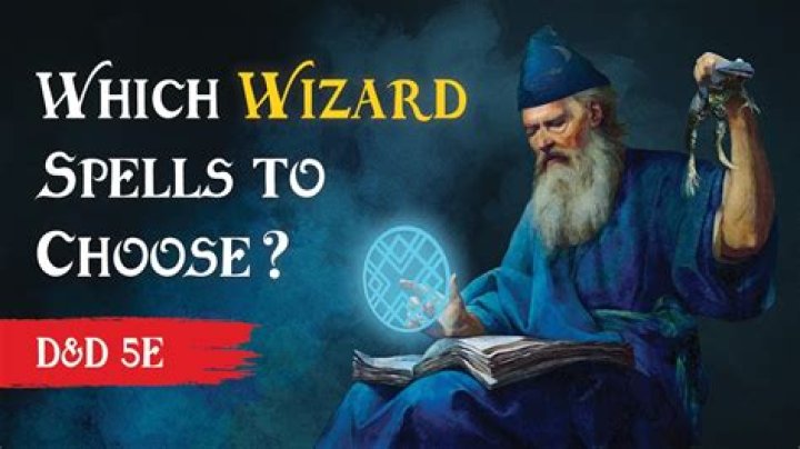 D&D 5E - Wizard Spell Selection