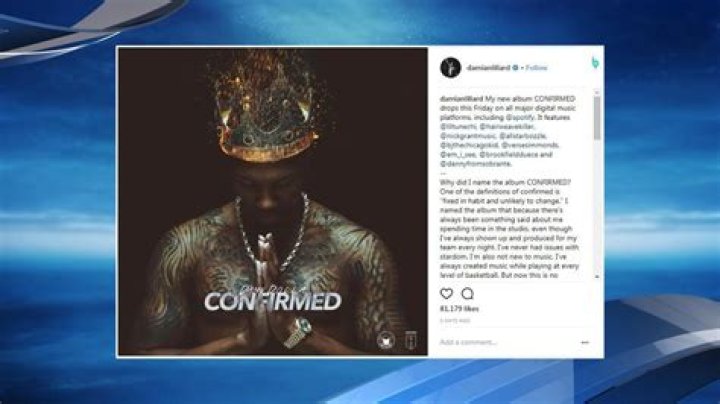 Damian Lillard releases new album 