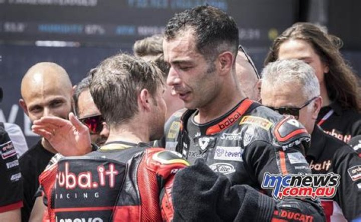 Danilo Petrucci: “I was on the podium so I said ‘come on, half a lap left’” | World Superbikes