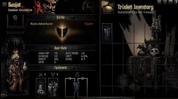 Darkest Dungeon: How to Equip Trinkets