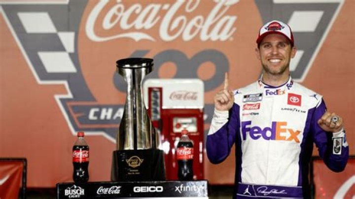 Denny Hamlin seeks second straight win at the Coca-Cola 600 in Charlotte