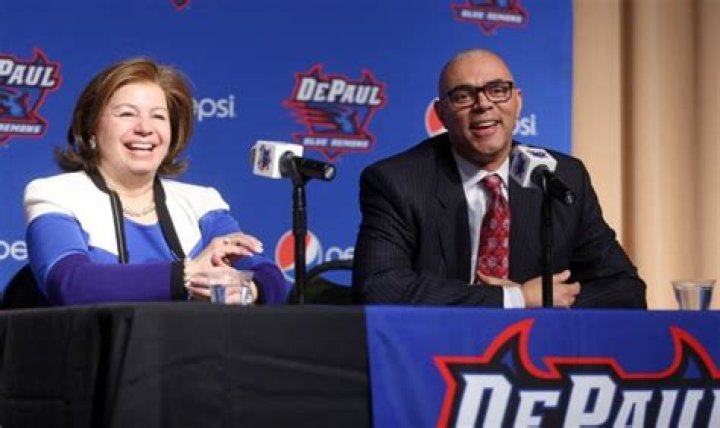 	DePaul introduces new basketball coach Dave Leitao	