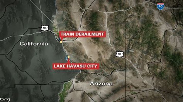Derailed train in Mohave County was carrying corn syrup, railroad says