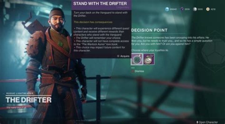 Destiny 2 Allegiance: Should You Side With the Drifter or the Vanguard?