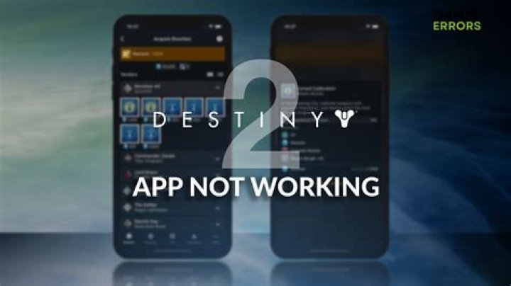 Destiny 2 App Not Working: How to Fix It