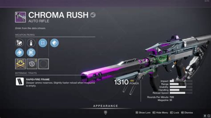 Destiny 2: How to Get Chroma Rush Auto Rifle