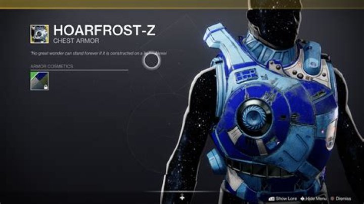 Destiny 2 Witch Queen Hoarfrost-Z: How to Get the Exotic Titan Chest Piece & What It Does