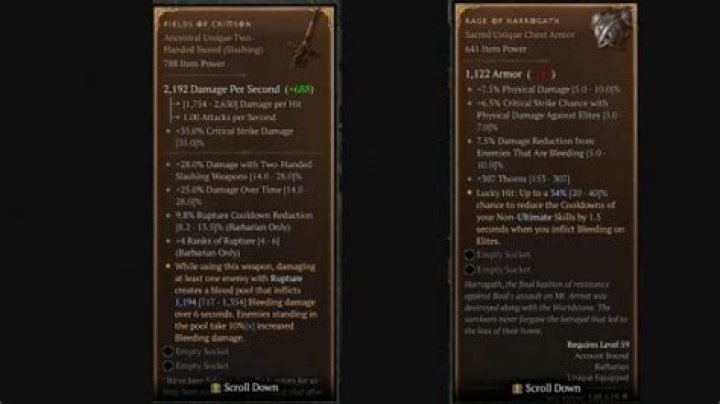 Diablo 4 Uniques: All Unique items and effects list