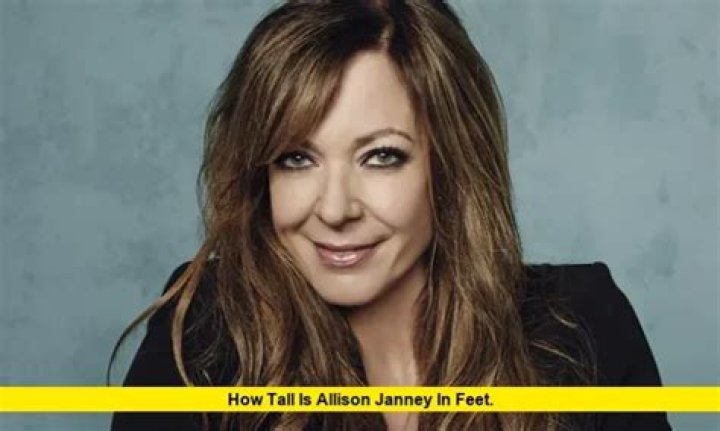 Discovering The Height Of A Star: How Tall Is Allison Janney In Feet?