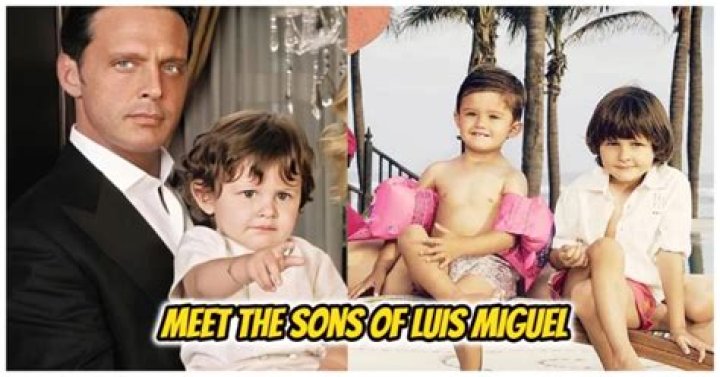 Discovering The Sons Of Luis Miguel: A Glimpse Into Their Lives