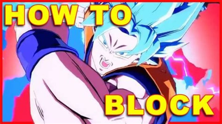 Dragon Ball FighterZ: How to Block