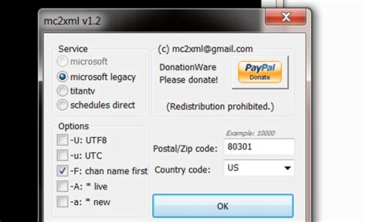 Easily Download & Convert TV Listings To XMLTV For Your Media Center