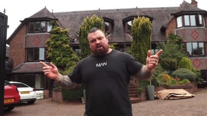 Eddie Hall unveils epic one-acre mansion with YouTube tour