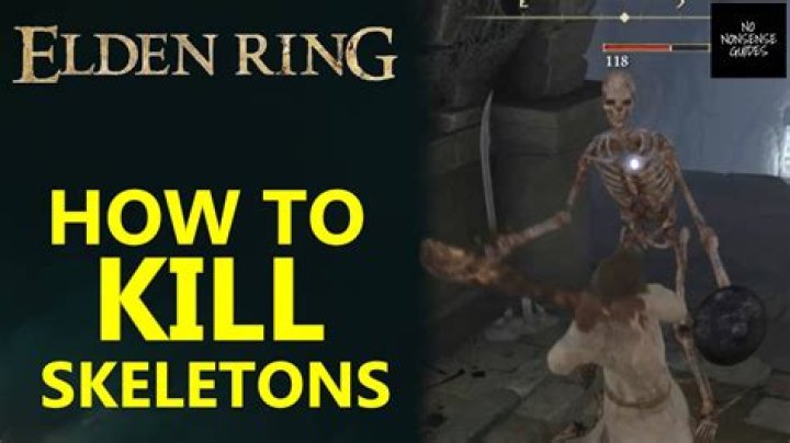 Elden Ring: How to Kill Skeletons