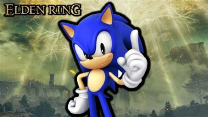 Elden Ring player dominates multiplayer as Sonic the Hedgehog