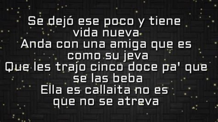 Ella Es Calladita Letras - Ella Es Calladita Traducciones