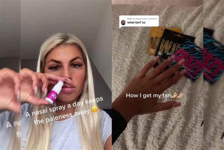 Experts warn against “dangerous” nasal spray tan trend going viral on TikTok