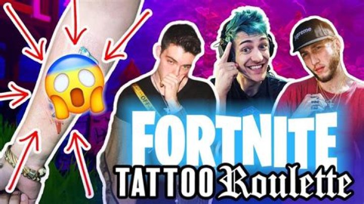 FaZe Clan's Banks and Tfue get Fortnite tattoos live on stream