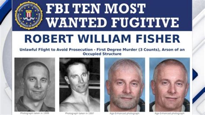FBI removes Robert Fisher from Ten Most Wanted Fugitives list