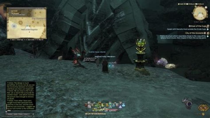 FFXIV Shadowbringers: City of the Ancients Structure Location Survey Point