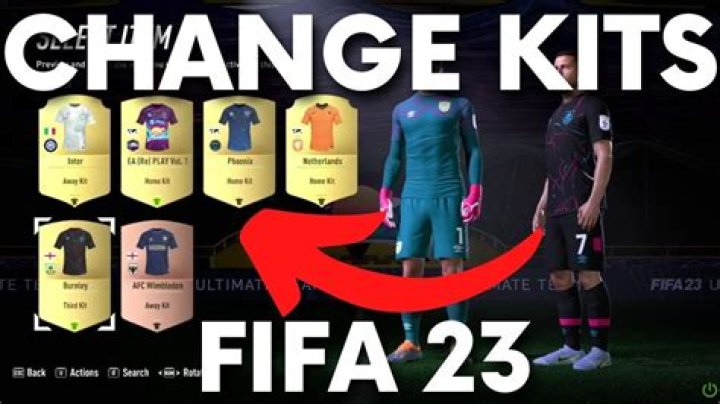 FIFA 21: How to Change Kits in Ultimate Team