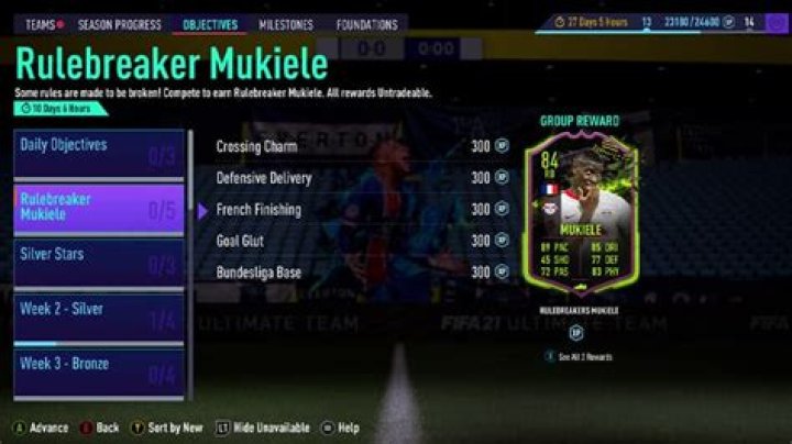 FIFA 21 Rulebreakers: How to complete Mukiele objectives