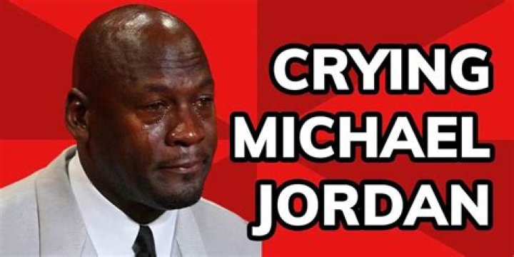 	Finally! Michael Jordan reacts to the crying meme	