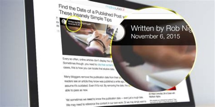 Find the Date of a Published Post with These Insanely Simple Tips