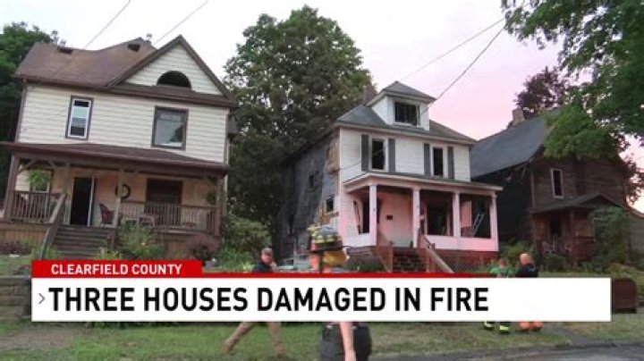 Fire marshal still investigating cause of blaze that damaged three homes in Clearfield Co.