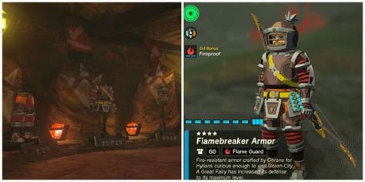 Flamebreaker Armor location in Zelda: Tears of the Kingdom