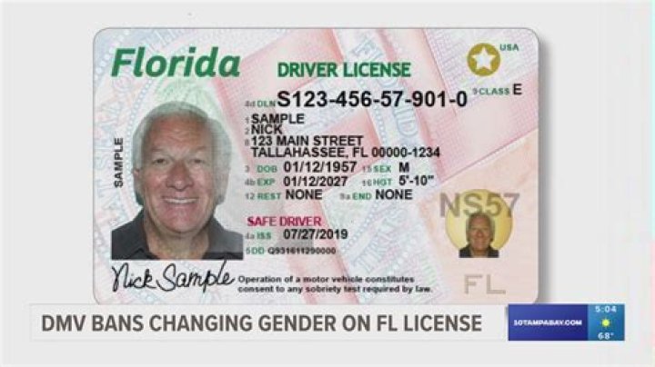 
Florida News |	Florida bans gender changes on driver’s licenses	
